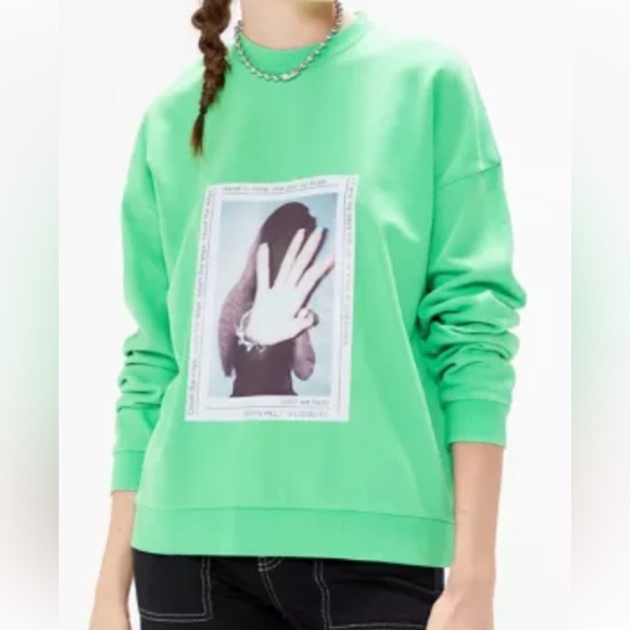 ZGY Green Sweatshirt - Picture 1 of 9